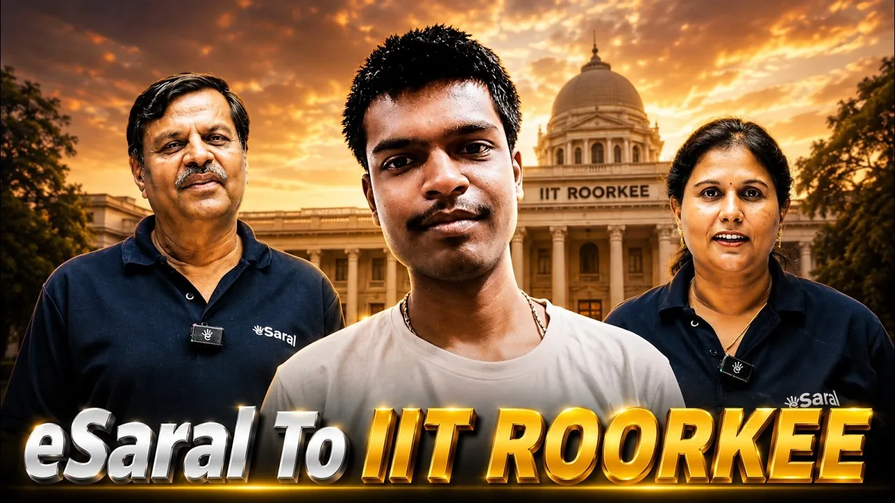 From Health Setbacks to IIT Roorkee Chemical Engineering : Harsh Agarwal’s eSaral Success Story